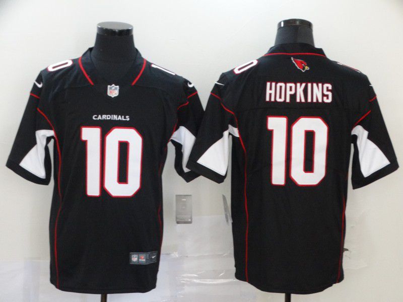 Men Arizona Cardinals 10 Hopkins Black Nike Limited Vapor Untouchable NFL Jerseys